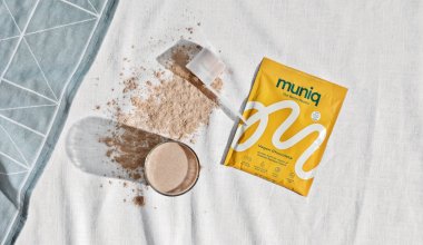 Muniq with powder